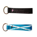 Blank Mini Lanyard Key Holder, 1"W x 2.4"L